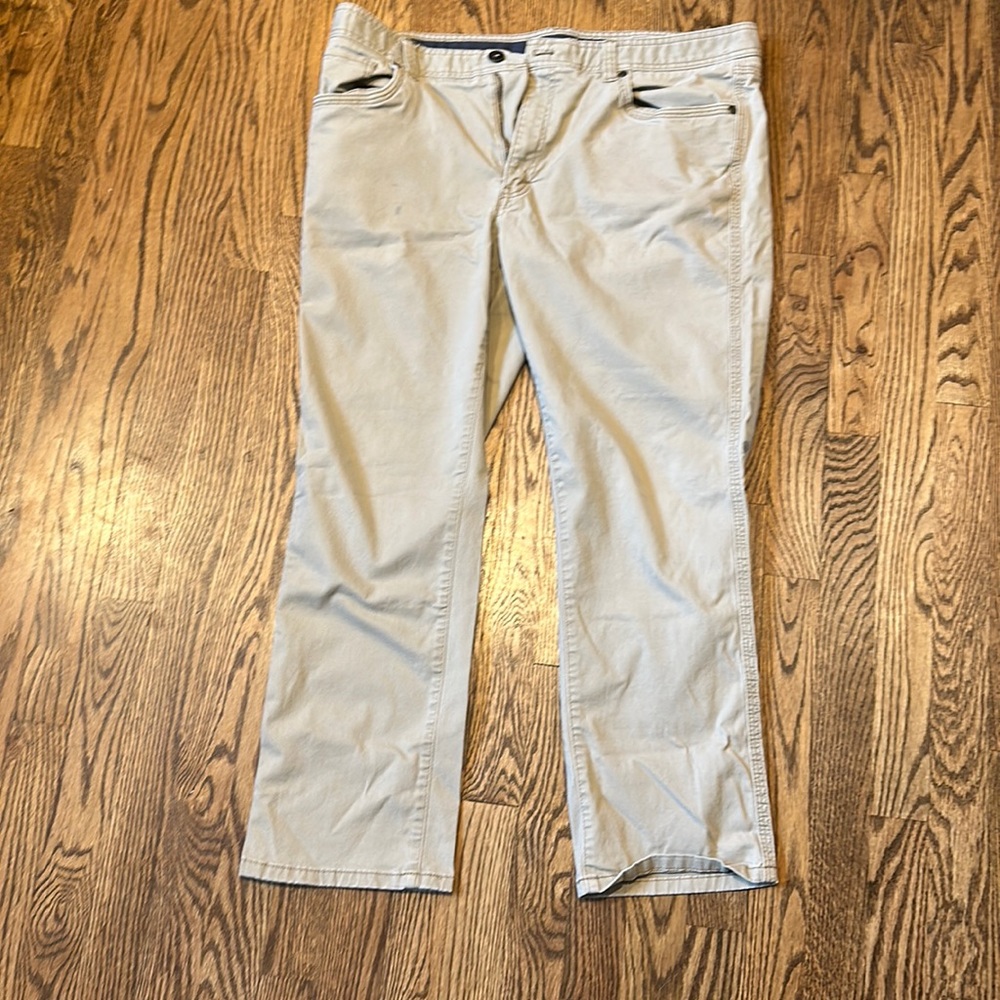 GH Bass khaki pants 36 x 30 boot cut